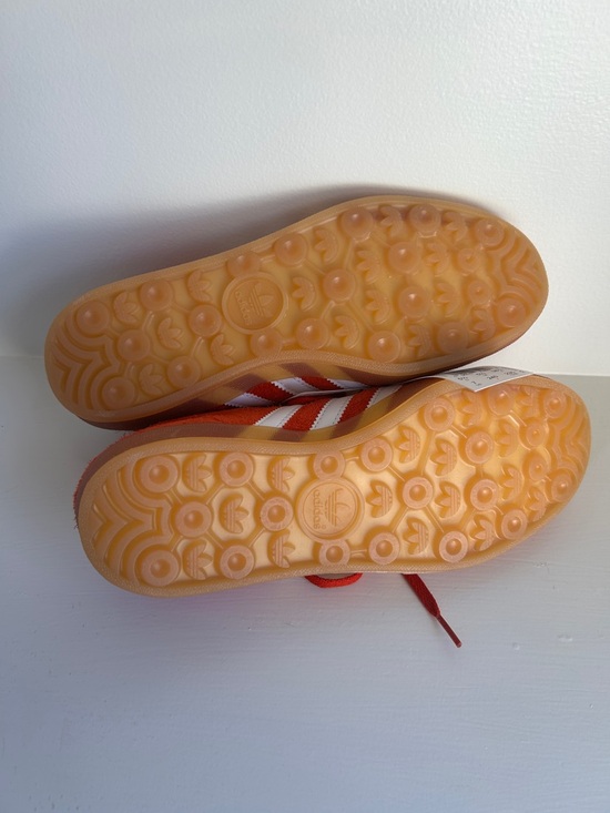 Adidas Women’s Gazelle Indoor Bold Orange Suede Sneakers Size 7 NWT - Picture 8 of 8